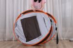 2 Person White Brown Pop Up Camping Tent