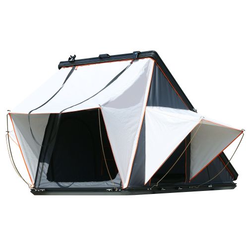 Trustmade Triangle Aluminium Black Hard Shell Grey Rooftop Tent Scout Pro Series Trustmade Triangle Aluminium Black Hard Shell Grey Rooftop Tent Scout Pro Series